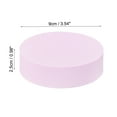 thumbnail image 2 of Uxcell 3.5x1" Round Photography Background Props, Hard Foam Photo Props Geometric Cube Pink, 2 of 4