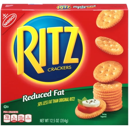 Nabisco Ritz Reduced Fat Classic Crackers, 12.5 (Best Low Fat Crackers)
