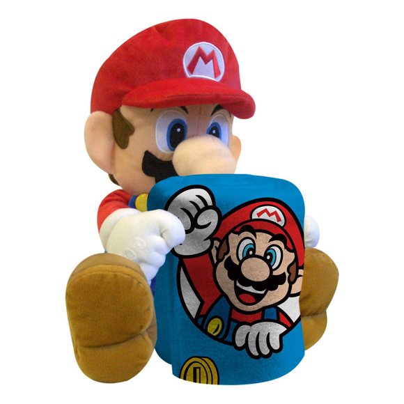 Super Mario "Crazy Cap Mario" Hugger with Throw