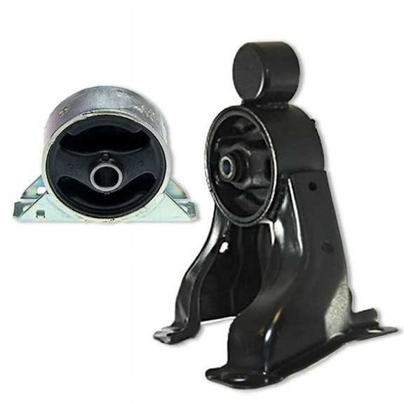 K1625 Fits 2003-2006 Mitsubishi Outlander 2.4L 2WD AUTO Front & Rear Motor Mount 2pcs : A4640, A4608