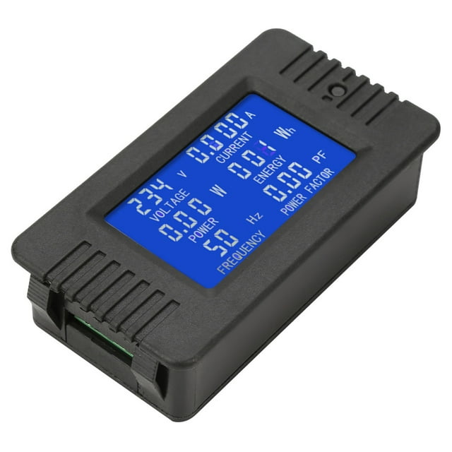 Volt Amp Meter, AC Multifunction Digital Meter, Convenient To Carry For Recording Studio Home Audio Daily Life Outdoor