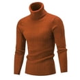 thumbnail image 3 of Pull Chaud Automne et Hiver pour Hommes, Pull à Col Roulé à Manches Longues, Pull Tricoté Rétro, 3 of 5