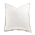 thumbnail image 2 of Michael Amini Conner 20" Velvet Throw Pillow - Cloud White in Set of 2, 2 of 4