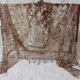 thumbnail image 2 of Women Lace Sheer Floral for Triangle Veil Church Mantilla Scarf Shawl Wrap Tasse, 2 of 19