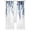 Blue, variant on Blue Teal Eucalyptus Sheer Curtains 84 Inch Length 2 Panels Set Window Treatments, Weeping Botanical Leaf Watercolor Rod Pocket Semi Curtains for Living Room/Bedroom/Kitchen Décor, 104"W x 84"L
