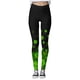 thumbnail image 3 of MKLEKYY Leggings deportivos para mujer Leggings para mujer Leggings de entrenamiento de moda Pantalones de bloque de color con estampado de día de San Valentín Leggings suaves y elásticos, 3 of 4