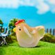 thumbnail image 5 of Pollo en maceta de resina brillante, minipollo de resina, pollo en maceta brillante, acuario de jardín en miniatura, decoración para fiestas, luz LED, pequeño adorno de escritorio para sala, 5 of 9