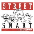 thumbnail image 2 of Junior's Sesame Street Hood Smart Group Graphic T-Shirt, 2 of 4