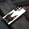 thumbnail image 4 of WIRESTER Shockproof Soft Rubber Cover Case for Samsung Galaxy S25 Ultra 6.8" 2025, Animal Black Rust Doberman Pinscher Dog, 4 of 5