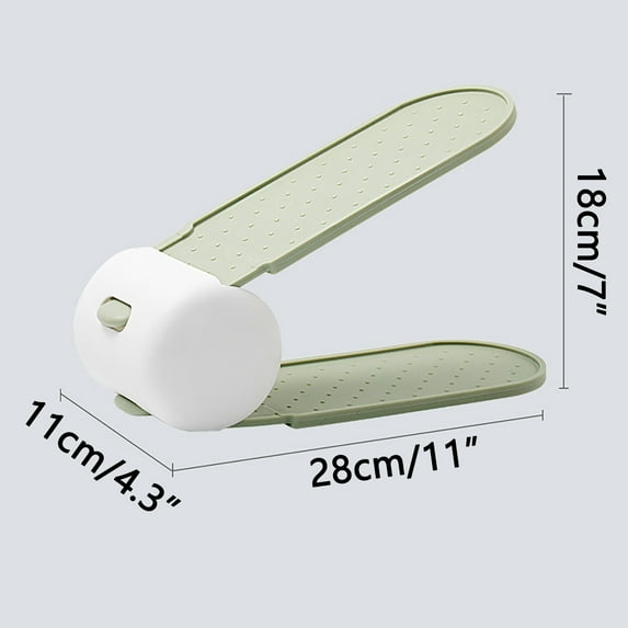 VerPetridure Double-layer Shoe Support For Household Adjustable Storage Shoe Rack