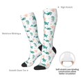 thumbnail image 6 of Fotbe Turtles And Seahorses print Women's Men's Novelty Crew Socks Cotton Socks Knee High Socks for Walking,Running,Nurses,Pregnancy, 6 of 8