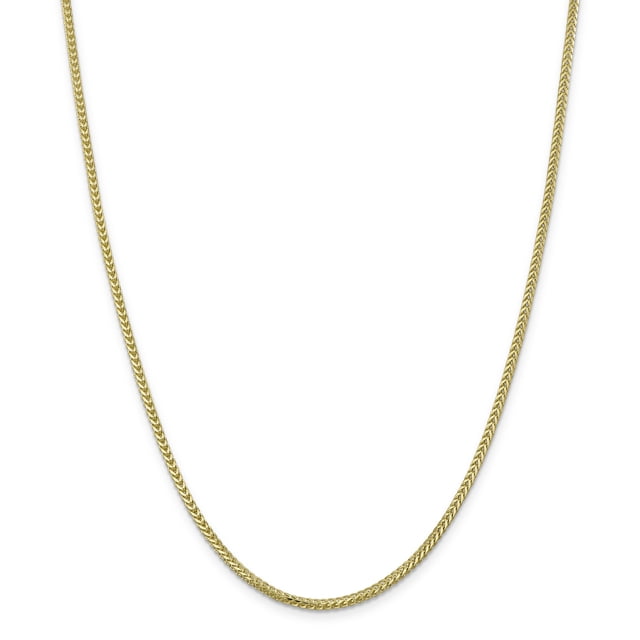 10k 2.0mm Franco Chain (Weight: 15.53 Grams, Length: 30 Inches)