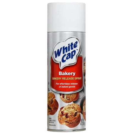 White Cap Baking Release Aerosol -- 6 Case 14 Ounce