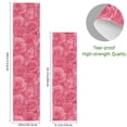 thumbnail image 3 of 44"x10" Skateboard Grip Tape Protector Sheets Nonslip Protection Griptape Sheet for Outdoor Sports Seamless Pattern with Pink Rose, 3 of 7