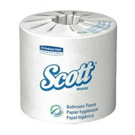 Kimberly-Clark  Scott Standard Toilet Tissue 4.5X4 1P White - Case of 80