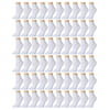 60 Pairs of Womens Ankle Socks, Wholesale Bulk Pack Athletic Sports Sock, by excell (White)