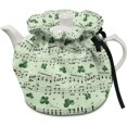 thumbnail image 1 of St Patrick's Clover Tea Cosy Tea Pot Cover Insulated Kettle Cover Keep Coffee Warmer Decorative Accessories for Home Kitchen Dining Table Coffee Table Sweet Holiday Modern, 1 of 1