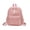 Pink, variant on Trendy Ultralight Backpack with Large Capacity, Waterproof Polyester Material, Ergonomic Design, Multiple Compartments for Travel & Daily Use
