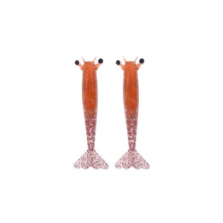 Soft Silicone Lures Artificial Fishing Baits Lure 9.5cm/11.5cm 6g/10g Shrimp Swimbait Fishing Tackle 2pcs
