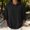 A1 Black, variant on Hooded Sweater Women Loose Fit V Neck Lightweight Knit Pullover Drawstring Half Sleeve Casual Fall Spring Relaxed Tops Blue XXL