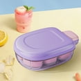 thumbnail image 5 of Nilvkv Ice Cube Tray Ice Food Grade Ice Box Press Home to Demould Ice Trays for Freezer with Lid, 5 of 6