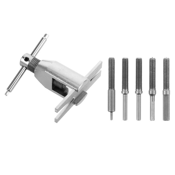 LULULION 1 Set Small Bearing Puller Grey Metal Repair Tool for RC Motor Disassembly