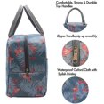 thumbnail image 5 of Bolsa de almuerzo aislada para mujeres y hombres, lonchera reutilizable para el almuerzo, azul, 5 of 5