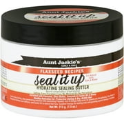 Aunt Jackie's Flaxseed Recipes Seal It Up Hydrating Sealing Butter 7.5 oz (Pack of 4)