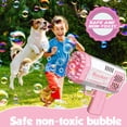 thumbnail image 1 of Máquina de Burbujas para Niños - Juguete con Líquido para Hacer Pompas - Regalo Ideal para Niños y Niñas de 3 a 8 Años, 1 of 7
