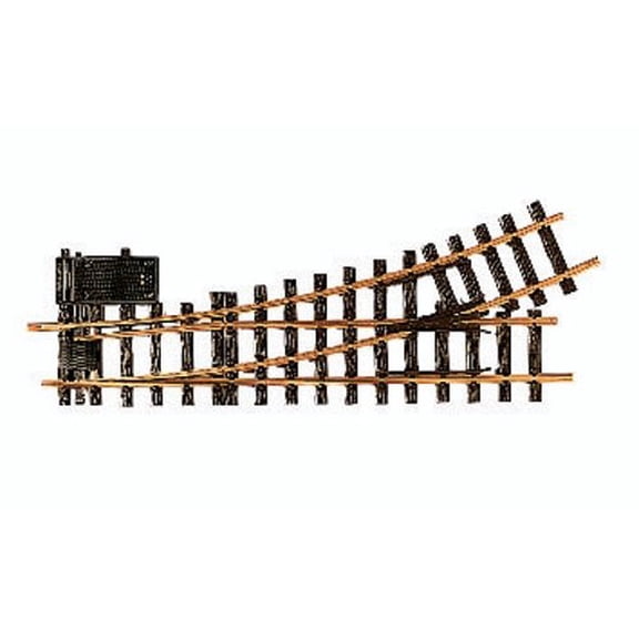LGB G Scale Track System - R3 22.5-Degree Electric Turnout Diameter Left Hand