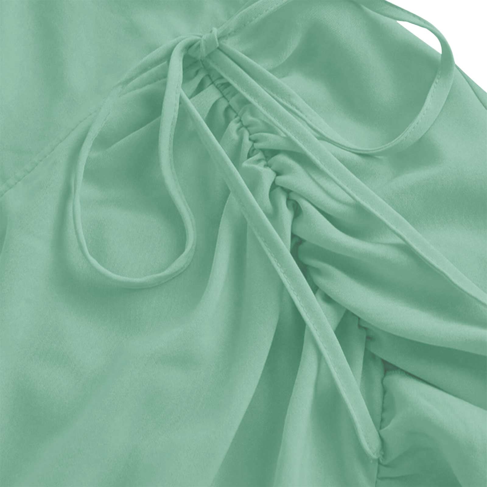 2025 Women's Sleeveless Midi Dress Square Neck Ruffle Tiered Flowy A Line Casual Dresses Solid Color Fall Clothes