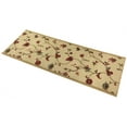 thumbnail image 2 of Custom Size Runner Rug Floral Beige Design Customize Beige Rug Runner 36 Inches Width By Choice Of Your Length, 2 of 7