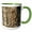 Green/White, variant on 3drose, Awesome Red Shouldered Hawk in Tree Photography, 15oz Mug