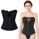 thumbnail image 1 of Women Lace Up Boned Sexy Plus Size Overbust Corset Bustier Top XXXL, 1 of 4