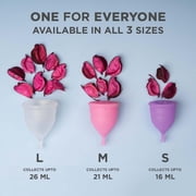 Pee Safe Reusable Menstrual Cup with Medical Grade Silicone for Women – Large(Pack of 1)