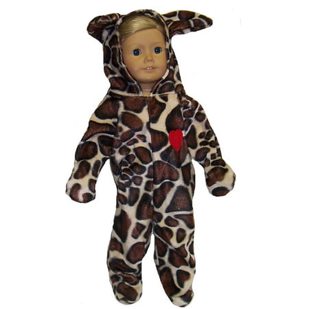 Doll Clothes Superstore Halloween Leopard Costume For 18 Inch Girl