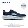 thumbnail image 2 of Zapatilla de running Brooks para hombre Ghost 17, Peacoat/Lime, 10.5, 2 of 6