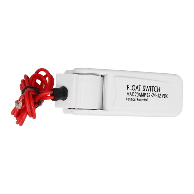 Interruptor de Flotacia de Bomba de Sentimientos de Bote, Interruptor Flotante de Sentina Fácil de Instalar Alta Potencia Resistente Para Agua Domísica