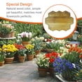 thumbnail image 3 of Advancent Soporte para maceta, maceta con fondo de madera, platillo, decoración del hogar, bandejas de adornos, placa de jardinera para ventana de Jardín y Patio Tipo22 Advancent HA061367-22B, 3 of 6