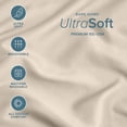 thumbnail image 4 of Bare Home Pillowcase Set - Premium 1800 Collection - Double Brushed - Ultra Soft - Toddler Size, Sand, 2 Count, 4 of 7