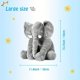 thumbnail image 3 of 1 Elefante De Felpa Grande, Linda Réplica Acogedora De Elefante De Felpa, Perfecta Para Niños, Adolescentes Antes De Acostarse, Decoración De Habitaciones O Regalos, 1 Pieza De 40 Cm / 15,74 Pulgadas, 3 of 4