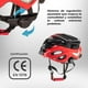 thumbnail image 4 of Casco bicicleta ciclista talla M rojo con luz, 4 of 10