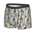 thumbnail image 2 of Naloa Llama and Cactus1 Print Mens Underwear - Boxers for Men, Classic Briefs for Men, 2 of 9
