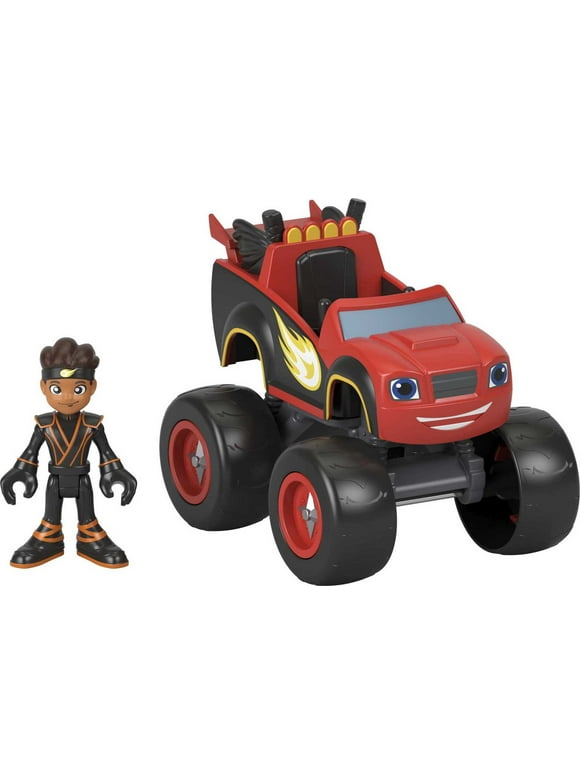 Fisher-Price Blaze and the Monster Machines Ninja Blaze Toy Truck & AJ Figure Set