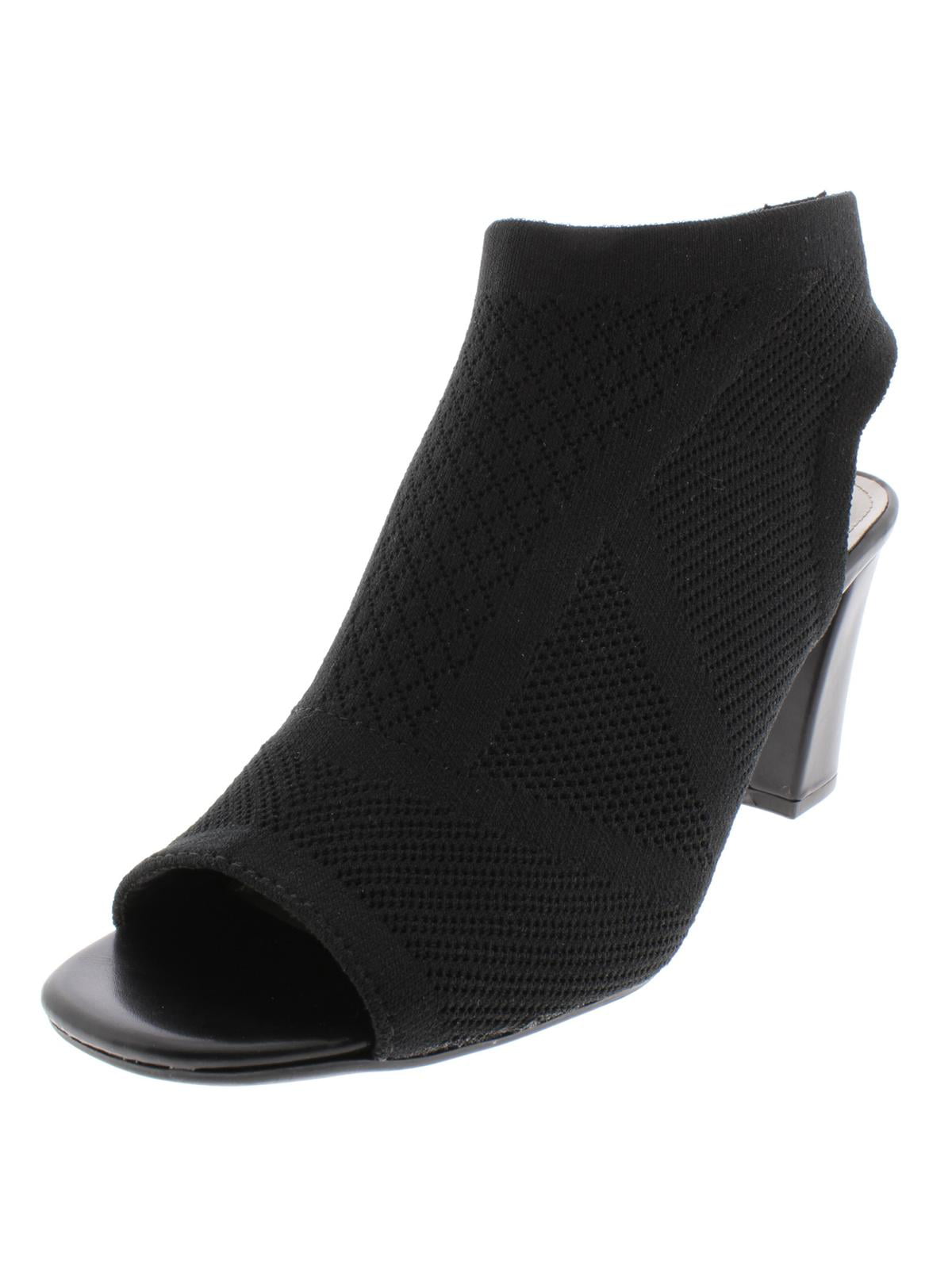 Impo - Impo Womens Valerie Booties Peep Toe Heels Black 9.5 Medium (B,M ...
