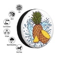 thumbnail image 5 of XMXY Pineapple Juice Drip Splash Spare Tire Cover, Universal Waterproof Cover for Jeep RV Tire Wheel Protection, 16 inch, 5 of 8