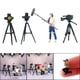 thumbnail image 4 of Figuras de personajes de películas en miniatura a escala 1/64 para decoración de escritorio, kit de construcción de diorama Fotografía Blanco, 4 of 9