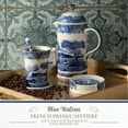 thumbnail image 2 of Blue Italian Serveware Cafetiere, 2 of 2