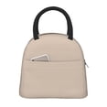 thumbnail image 1 of Balery Brown Gingham Bolsa de Almuerzo para Mujeres, Caja de Almuerzo, Bolsa de Almuerzo Pequeña Impermeable, Tote de Almuerzo Reutilizable con Gran Capacidad, 1 of 6