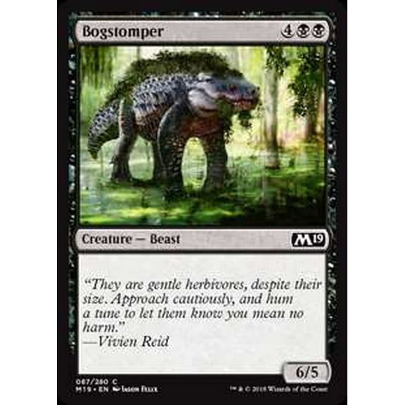MtG Core Set 2019 Bogstomper #87